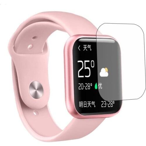 3pcs TPU Soft Transparent Protective Film Guard For ESEED lauhwl P80 Smart Watch Screen Protector Cover Smartwatch Protection