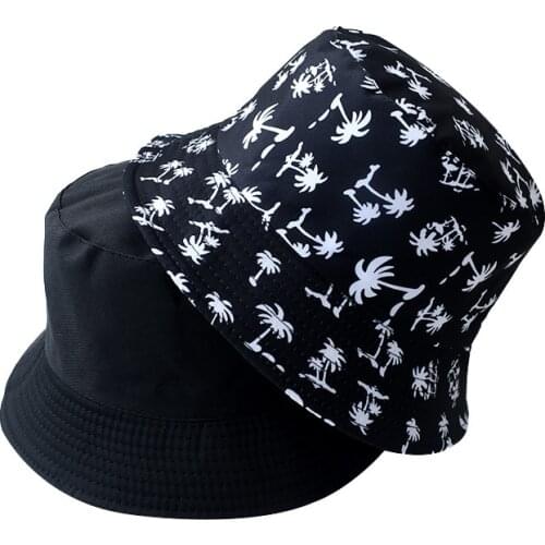 Unisex Summer Foldable Bucket Hat Woman Solid Color Hip Hop Wide Brim Beach UV Protection Round Top Sunscreen Fisherman Cap