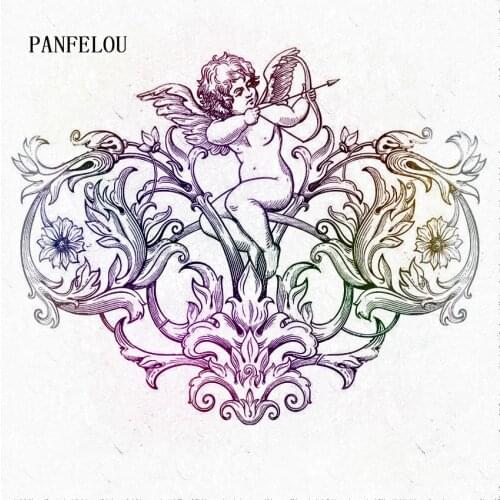 PANFELOU Bow and arrow angel metal craft Carbon Steel Cutter paper die cutting dies Scrapbooking/DIY Embossing Easter cards