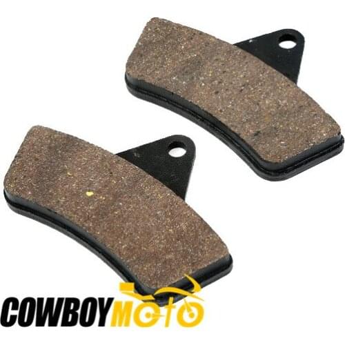 Motorcycle Front & Rear Brake Pads For LAVERDA Quasar 4x4 500c 500 400 2004 For ARCTIC CAT 1996-2004 1999 2000 2001 2002 2003