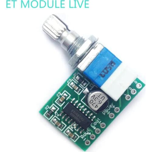 PAM8403 mini 5V digital amplifier board with switch potentiometer can be USB powered