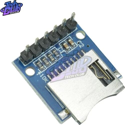 Micro SD Storage Expansion Board Micro SD TF Card Memory Shield Module SPI interface For Arduino 4.5V-5.5V