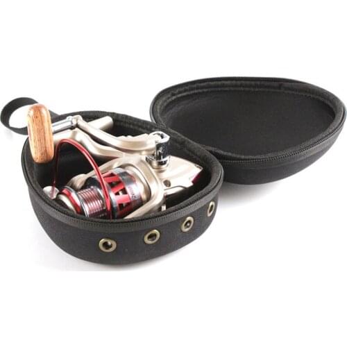 Portable EVA Fishing Reel Bag Protective Case Cover for Drum/Spinning/Raft Reel Fishing Pouch Bag Fishing Accessories