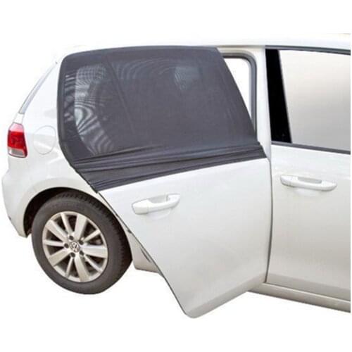 New Fashion 2pcs Car Sun Shade UV Protection Car Curtain Car Window Sunshade Side Window Mesh Sun Visor Baby Child Protection