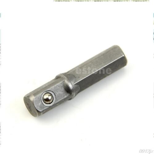 Hex Power Drill Bit Driver Socket Bar Wrench Adapter Extension 1/4" 30mm #319