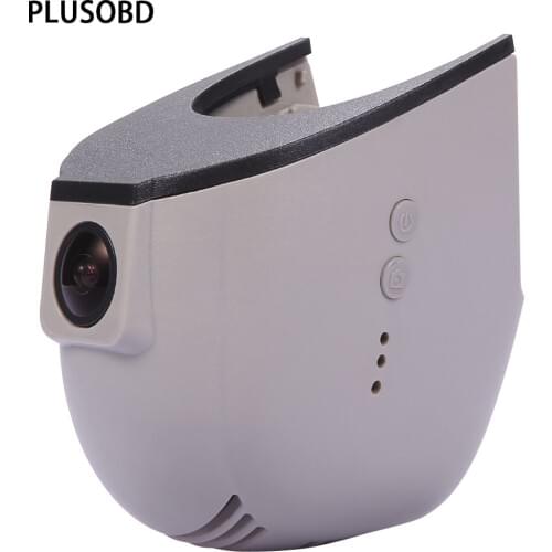 PLUSOBD Video Registrator Dash Cam DVR Car Camera For Audi A4 A5 A6 A7 Q5 A8 Q7 Fhd 1920*1080P G-sensor Wifi Time&Date Display