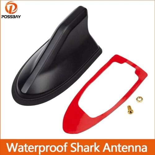 Waterproof Car Shark Fin Roof Antenna AM/FM Auto Radio Aerials Signal Amplifier for BMW/KIA/Nissan/Toyota/Hyundai/Mazda/Megane