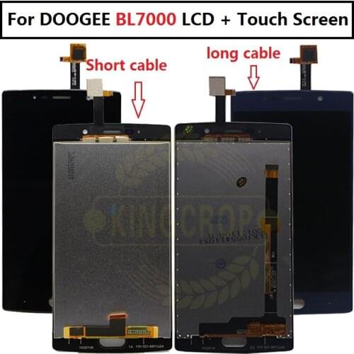 Doogee BL7000 LCD Display+Touch Screen 100% Original LCD Digitizer Glass Panel Replacement For Doogee BL7000 lcd +tool