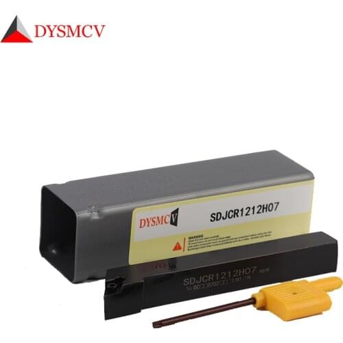 1pc SDJCR1212H07 SDJCR1616H11 SDJCR2020K11 SDJCR2525M11 turning tool CNC External turning tool holder Lathe Cutter Tools