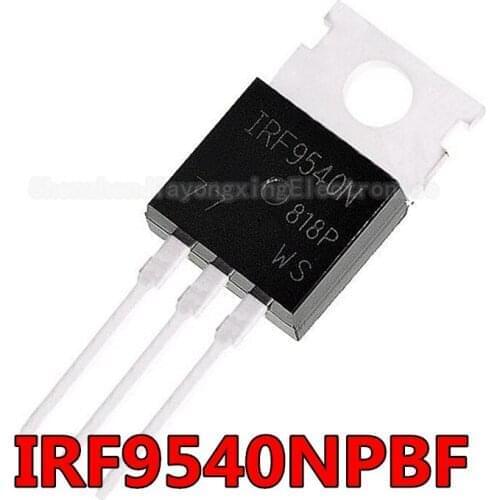 10PCS IRF9540N IRF9540NPBF IRF9540 TO-220 TO220 New original