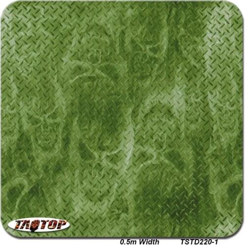Aqua Transfer Printing TSTD220-1 0.5M * 20M Skull Pattern Hydro Graphic Film Water Transfer