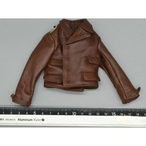 1/6 The Wwii U.s. Army Soldier Trend Zip Jacket Real Pocket 12-inch Action Figure Costume Classic Hand-stitched In Stock