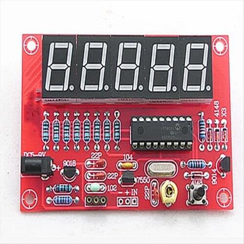 DIY Kits RF 1Hz-50MHz Crystal Oscillator Frequency Counter Meter Digital LED tester meter
