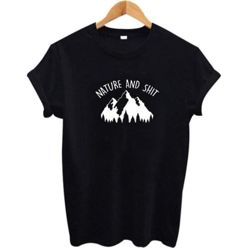 Korean Fashion Printing Tshirt Women Clothes Camiseta Nature Harajuku Graphic Tees Good Womens T Shirts Summer Tops