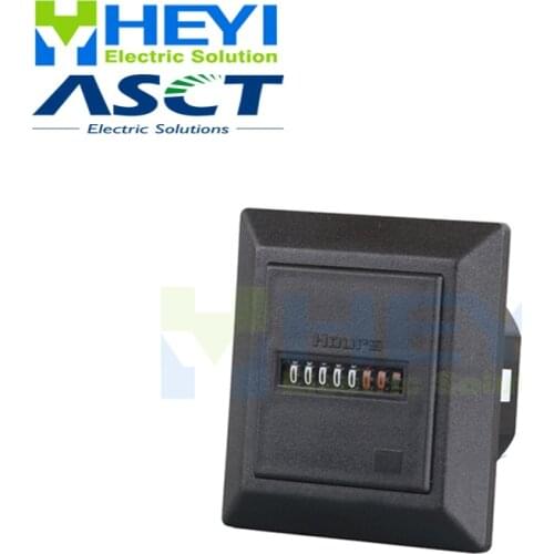 HM-1 Hour Meter Counter Industrial Electronic Mechanical Timer for Car Motorcycle Dirt Bike Generator