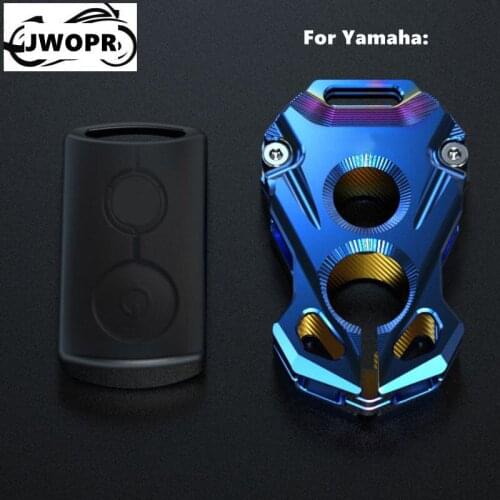 JWOPR Motorcycle Key Head Protective Shell Modification Accessories for Yamaha NMAX155, NVX155, AEROX155, XMAX300/400, QBiX