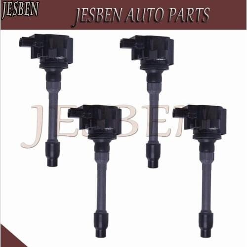 30520-5R0-003 New 4PCS Ignition Coil fit for Honda HR-V JAZZ VEZEL Fit 1.3L 1.5L 2014-2018 30520-5R0-013 305205R0003 305205R0013