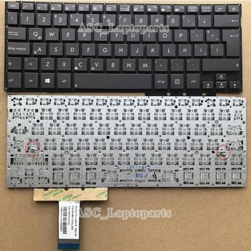 New Latin Spanish Teclado Keyboard for ASUS UX31 UX31A BX31A UX31LA BX31LA UX31E Coffee / Brown , NO Frame