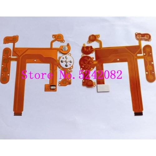 NEW Keyboard Button Rear Cover LCD Flex Cable For Nikon D7000 Digital Camera Repair Part(With Socket)