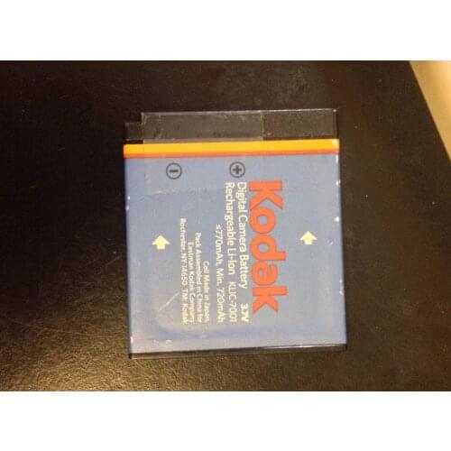 Genuine Klic-7001 Li Battery 770mAh for Original Kodak v550 v610 V570 V750 m863 m893 m1063 m1073 M340 M320 M341 BetterThan Pisen