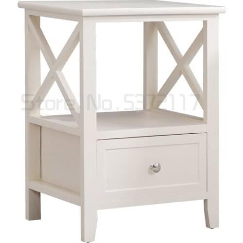 Simple and self-contained bedside table economy narrow side cabinet bedroom storage cabinet European style