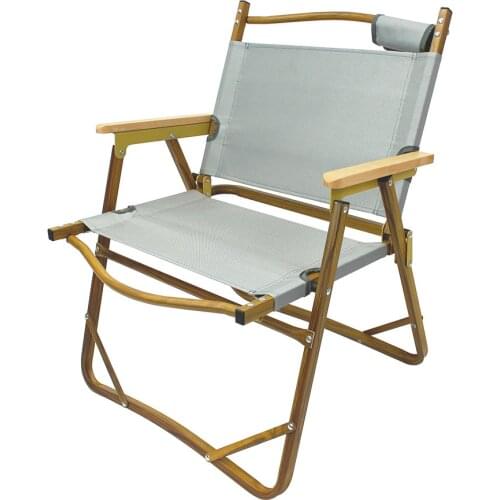 Outdoor chair folding chair Portable Ultralight Camping Fishing Picnic Chair Aluminum Nap Beach Chair Load-bearing 120kg