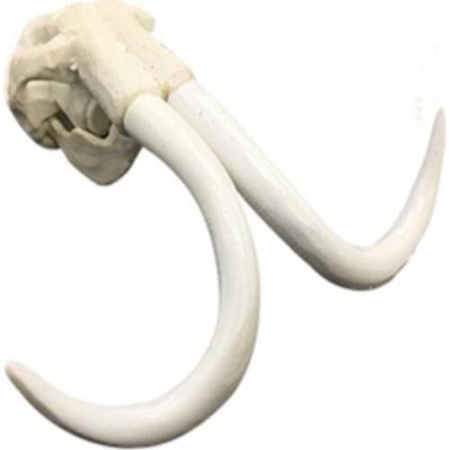 Imitation Mammoth Skull Statue Resin Figurine Room Office Home Decor Desktop Crafts Sculpture Aquarium Motorcycle Decoration