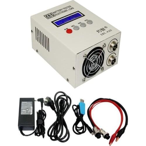 Lithium/Fe/Lead-acid Battery Capacity Tester Charge 5A 18V Discharge 20A 30V85W S06 21 Dropshipping