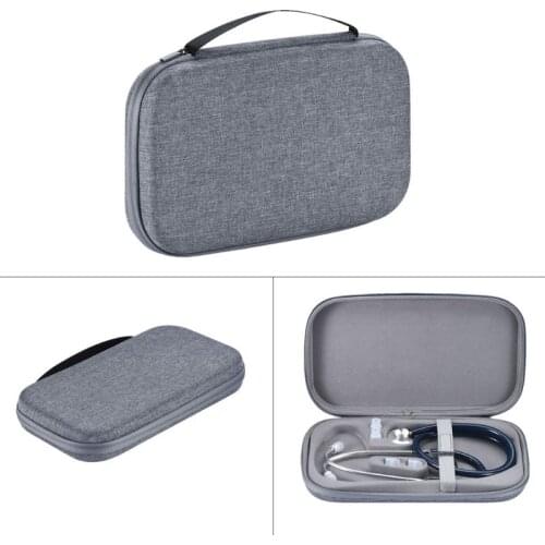 Universal Travel Carrying Case Shell Organizer Bag Cover for 3-M Riester MDF Stethoscope Accessories Storage Box