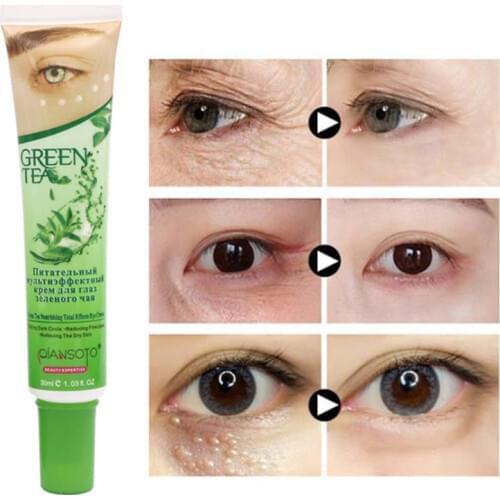Moisturizing Ageless Green Tea Eye Cream Remove Black Circles Anti Wrinkle Eye Cream