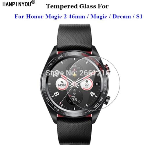 For Huawei Honor Magic Watch 2 46mm / S1 / Magic Tempered Glass 9H 2.5D Premium Screen Protector Film for Honor Watch Dream