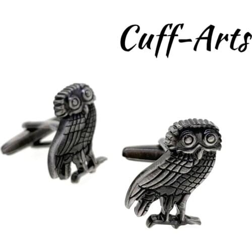 Cufflinks for Men Wise Old Owl Cufflinks Gifts for Men Bouton De Manche Gemelos Gemelli Spinki by Cuffarts C10408