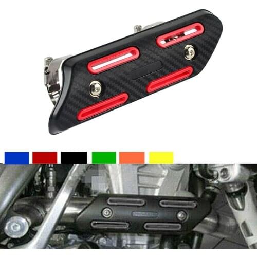 1pc Motocross Exhaust Pipe Heat Shield Heel Guard Motorcycle Accessorie For Honda CRF250R CRF450R 2007-2019 CRF450RX