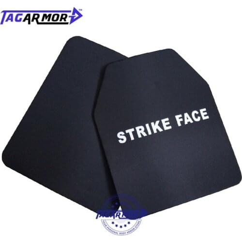 2pcs/lot Military Steel Ballistic Body Armour Plate NIJ IIIA Level for Mostly Pistol & Handgun