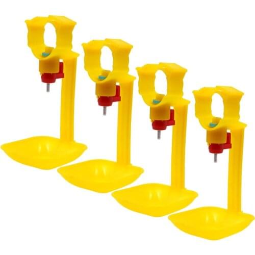 5/10 Pcs Chicken Water Drinking Cups Automatic Chicken Water Nipple Drinker Cups For Quail Nipple Drinkers for Poultry