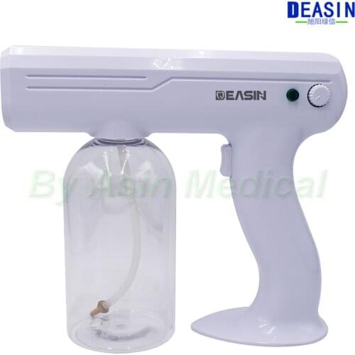 800ML 110V/220V CE Household Portable Wireless Sprayer Machine Blue Light Nano Steam Spray Gun Disinfection