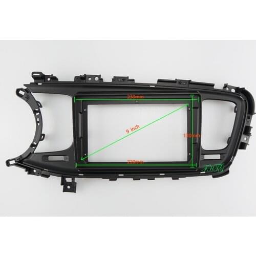 9 INCH Car Audio Frame GPS Navigation Fascia Panel Car dvd Plastic Frame Fascia is suitable for 2013-2015 KIA K5