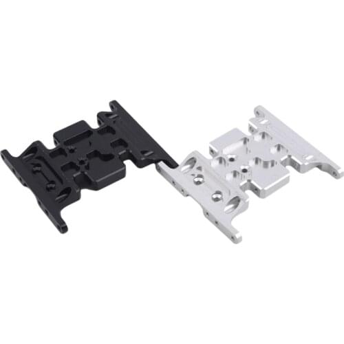 Upgrades Parts Accessories Car Axial SCX10 Black Toy Racing Metal Gearbox Base RC Crawler Mount Middle Skid Plate