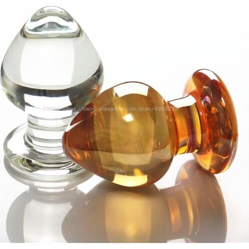 CW0189 Anal Plug Men Glass for Experienced People 5.5cm Diameter