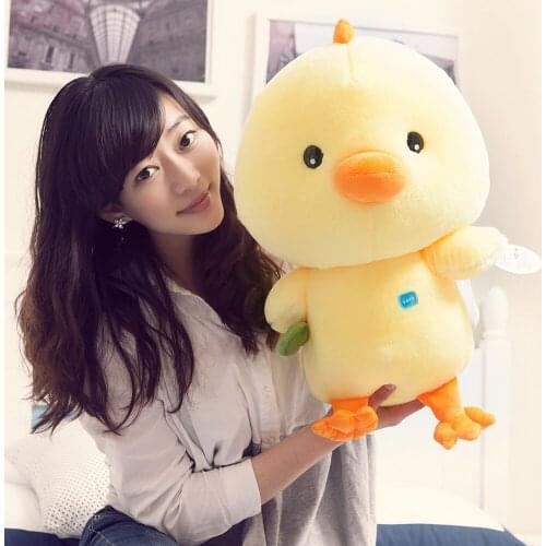 Free shipping 30cm=11.8'' Cute Yellow chicken Stuffed animal soft plush toys Creative Gifts for kids&baby