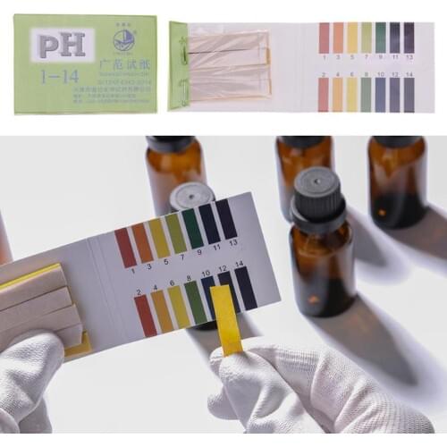 Household PH Test Paper Full Range 1-14 80 Strips PH Tester For Water Garden Soil Litmus Paper Test Hot
