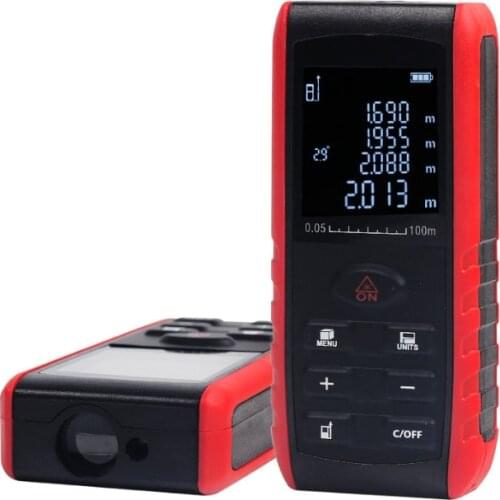 Hot Sale Professional Digital Laser Rangefinders Range 40M 60M 80M 100M Laser Distance Meter Powerful Electric Measuring Tool