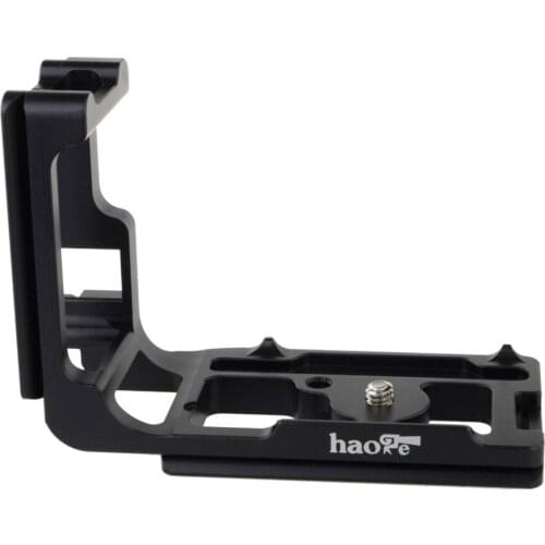 Haoge Vertical Shoot QR Quick Release L Plate Camera Bracket Holder for Canon 5D Mark IV 5D4 Body Camera Body Fit Arca Swiss