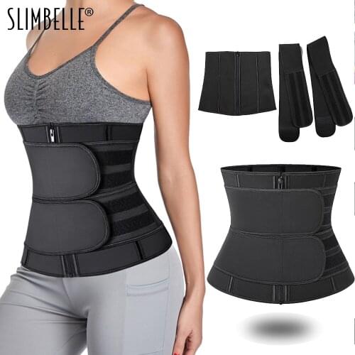 Shaperwear Waist Trainer Neoprene Sauna Belt for Women Weight Loss Cincher Body Shaper Tummy Control Strap Slimming Fitness Belt