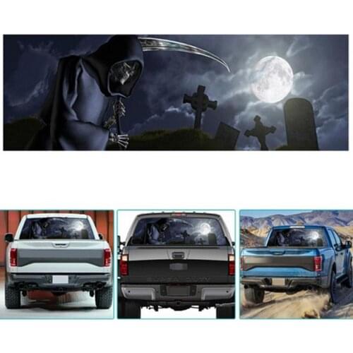 After death cemetery graphics window truck stickers on3dmax D Max Silverado L200 Triton Hilux modified vinyl decals accessories