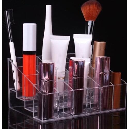 New product 24 transparent cosmetic storage box Desktop nail storage stand Cosmetic polish display M6B3