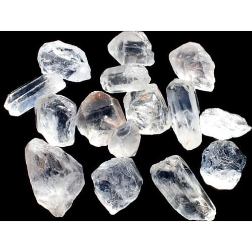 1 Kg rough natural clear crystal stone raw crystal material