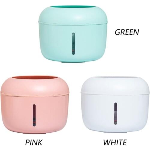2.5L Pet Cat Drinking Fountain Food Automatic Filter Double Bowl Dog Water Dispenser Drink Feeder Kitten Feeding Container