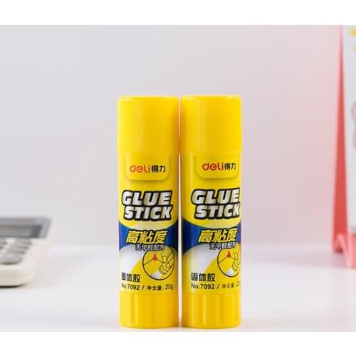 Strong Adhesives Solid Glue Stick Students Stationery Office School Supplies DIY Art Paper Card Photo Glue Sticks 20g
