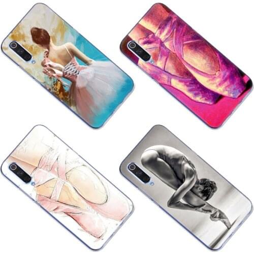 Hot Ballet Dancer Art Girl Silicone Case for Xiaomi Mi POCO X3 NFC M3 F3 Note 10 S 10i 10T 11X Pro 11i 11 Ultra 11 Lite Cover